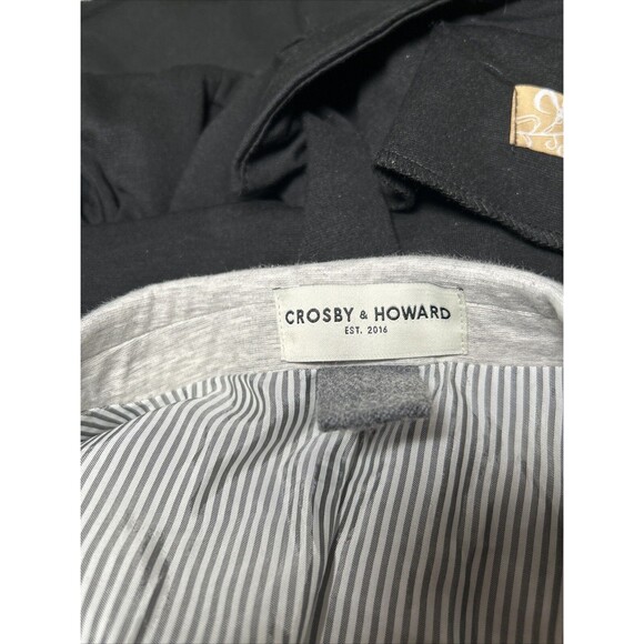 Crosby & Howard Casual Blazer Men’s Medium Heather Gray Unstructured - Picture 5 of 9